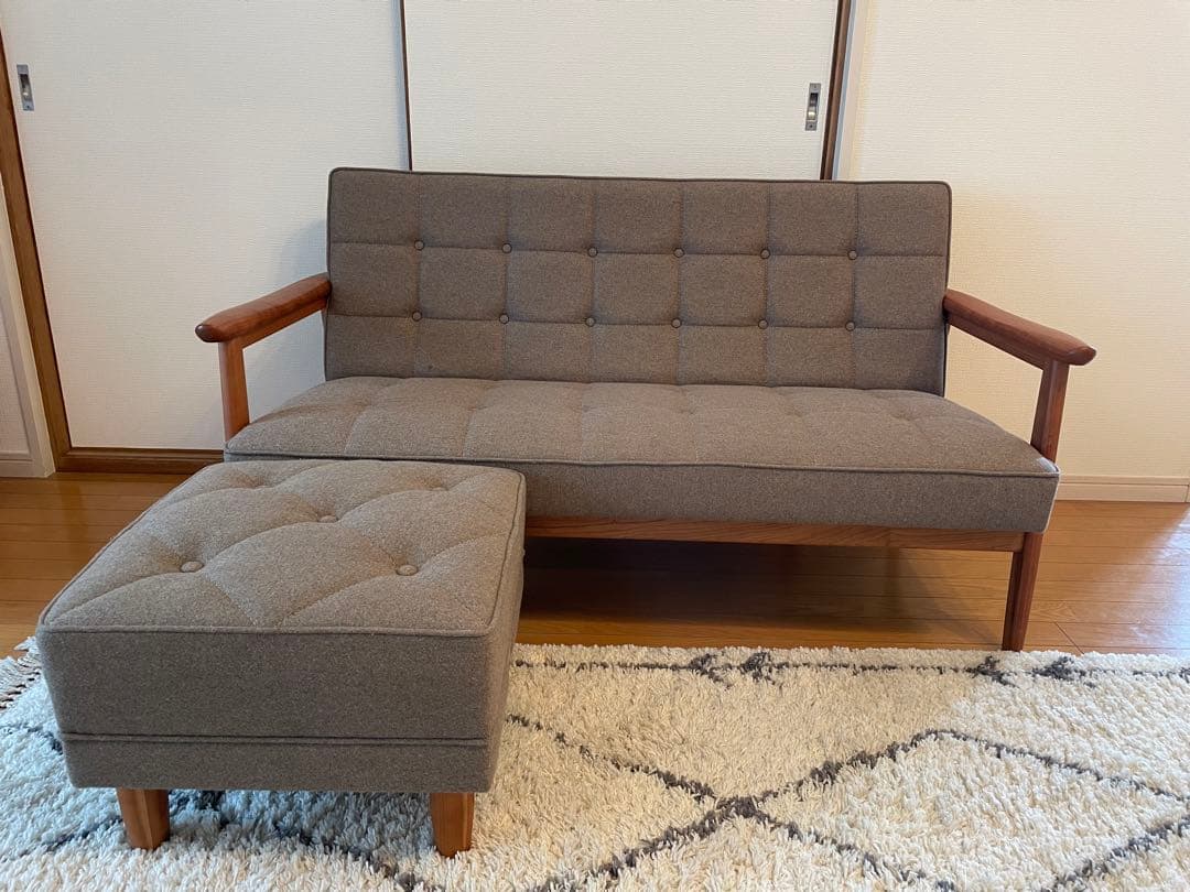 カリモク60 Kチェア2シーター ソファのみ