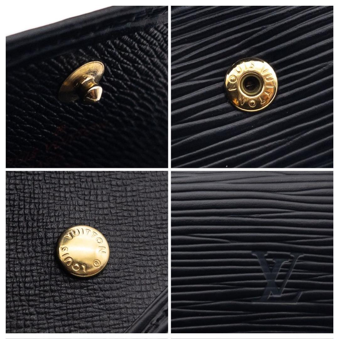 【超極美品】ルイヴィトン　ミュルティクレ6 エピ　キーケース　黒　ノワール