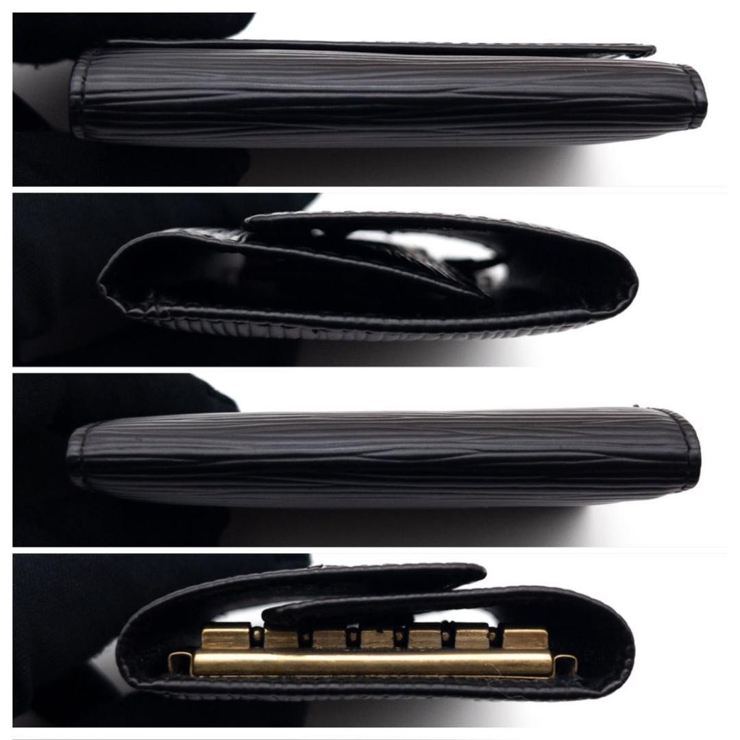 【超極美品】ルイヴィトン　ミュルティクレ6 エピ　キーケース　黒　ノワール