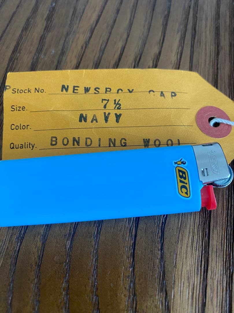 アットラスト　ブッチャープロダクツNEWSBOY CAP 7 1/2 ウール