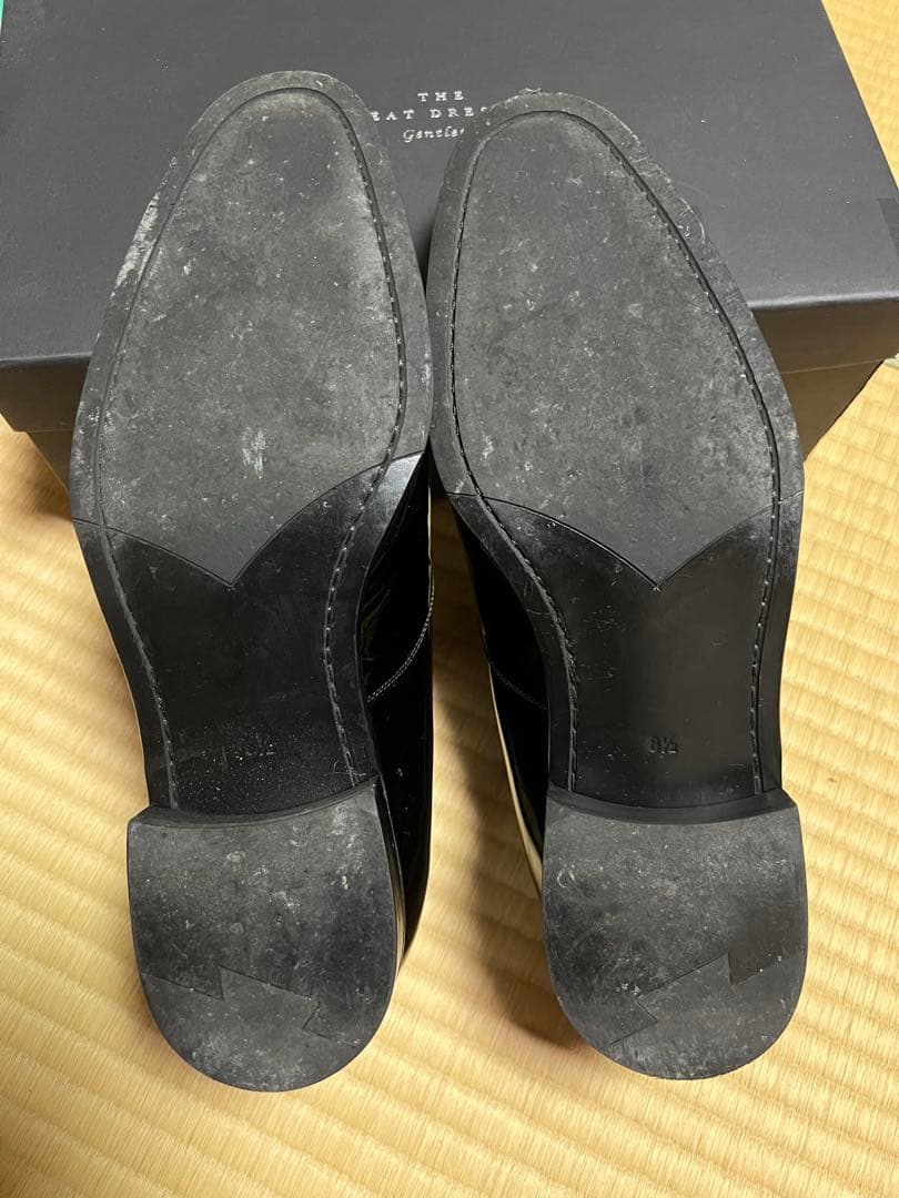 TREAT DRESSING ブラック ドレスシューズ 8 1/2