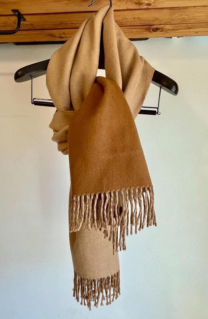 Johnstons of Elgin ストール 2トーン　リバーシブル