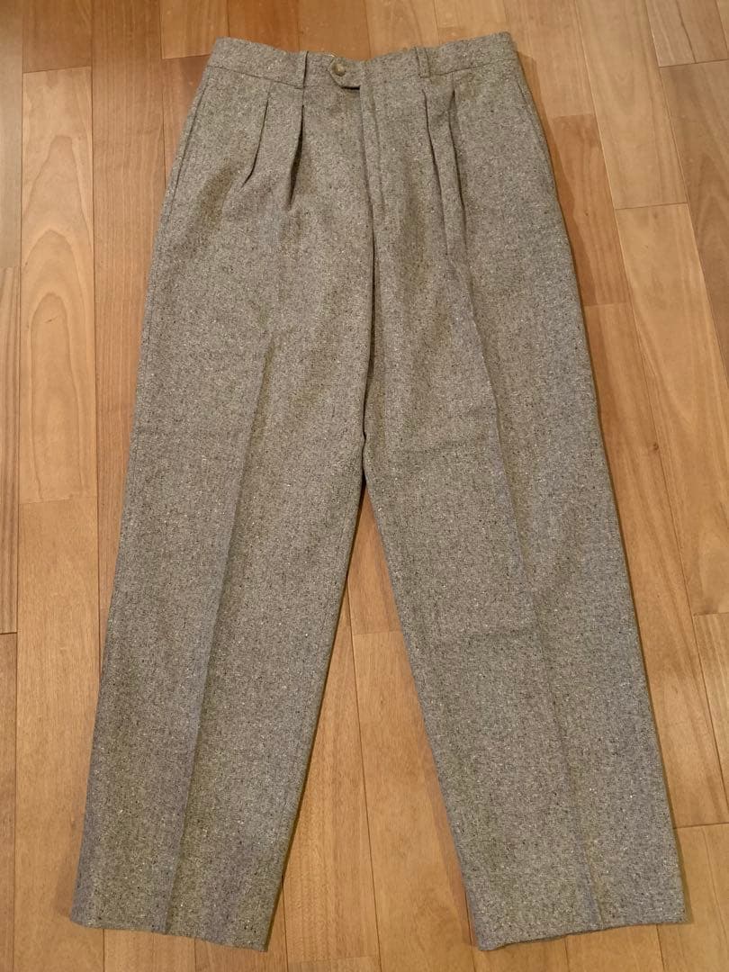 【美品】エミスフィール　カシミヤ混ウール　パンツ