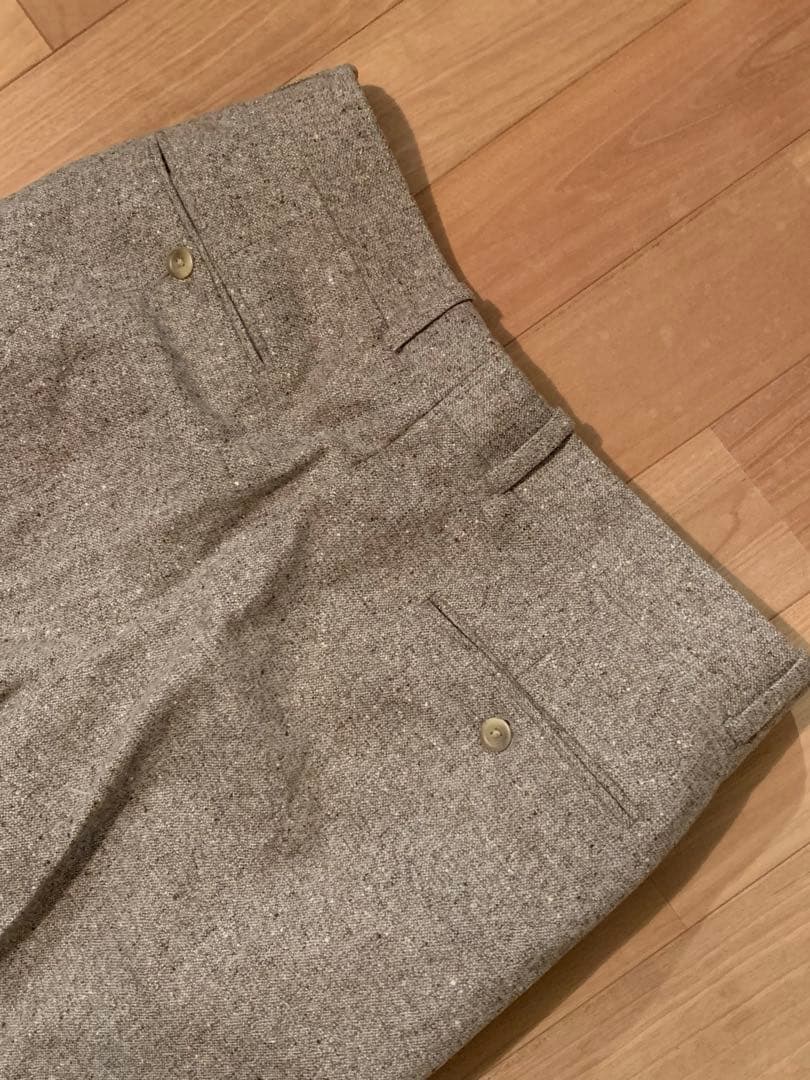 【美品】エミスフィール　カシミヤ混ウール　パンツ