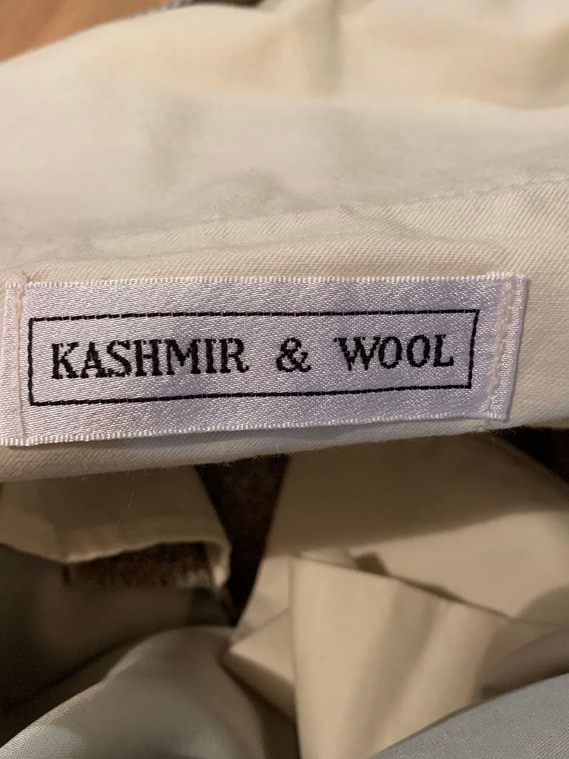 【美品】エミスフィール　カシミヤ混ウール　パンツ