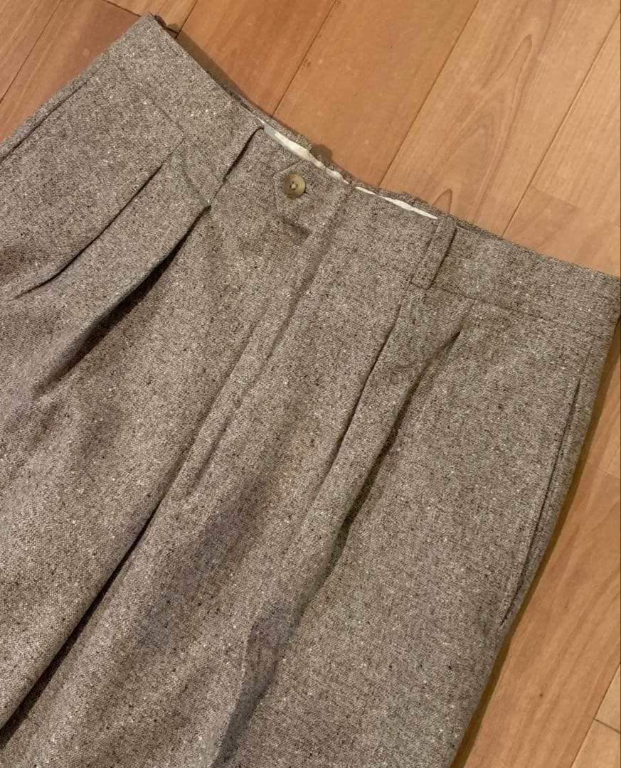 【美品】エミスフィール　カシミヤ混ウール　パンツ