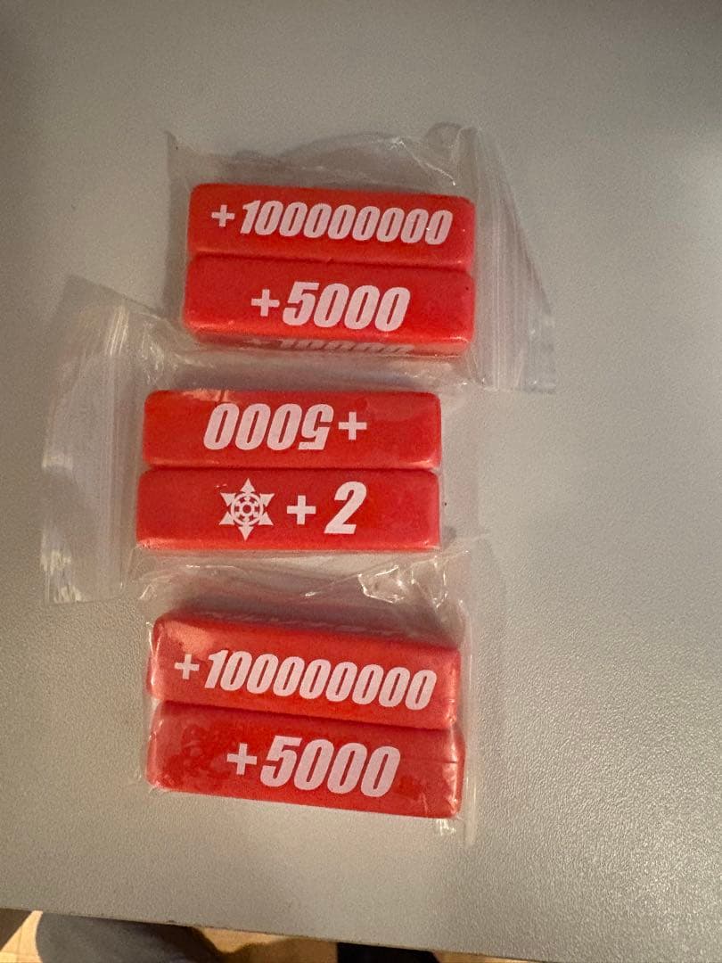 パワーカウンター　赤　ヴァンガード