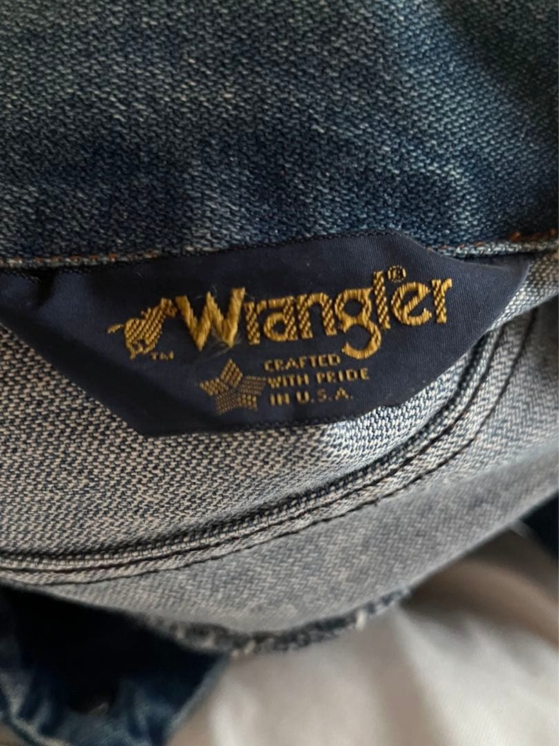 USA製 Wrangler デニムジャケット 80s ヴィンテージ Gジャン