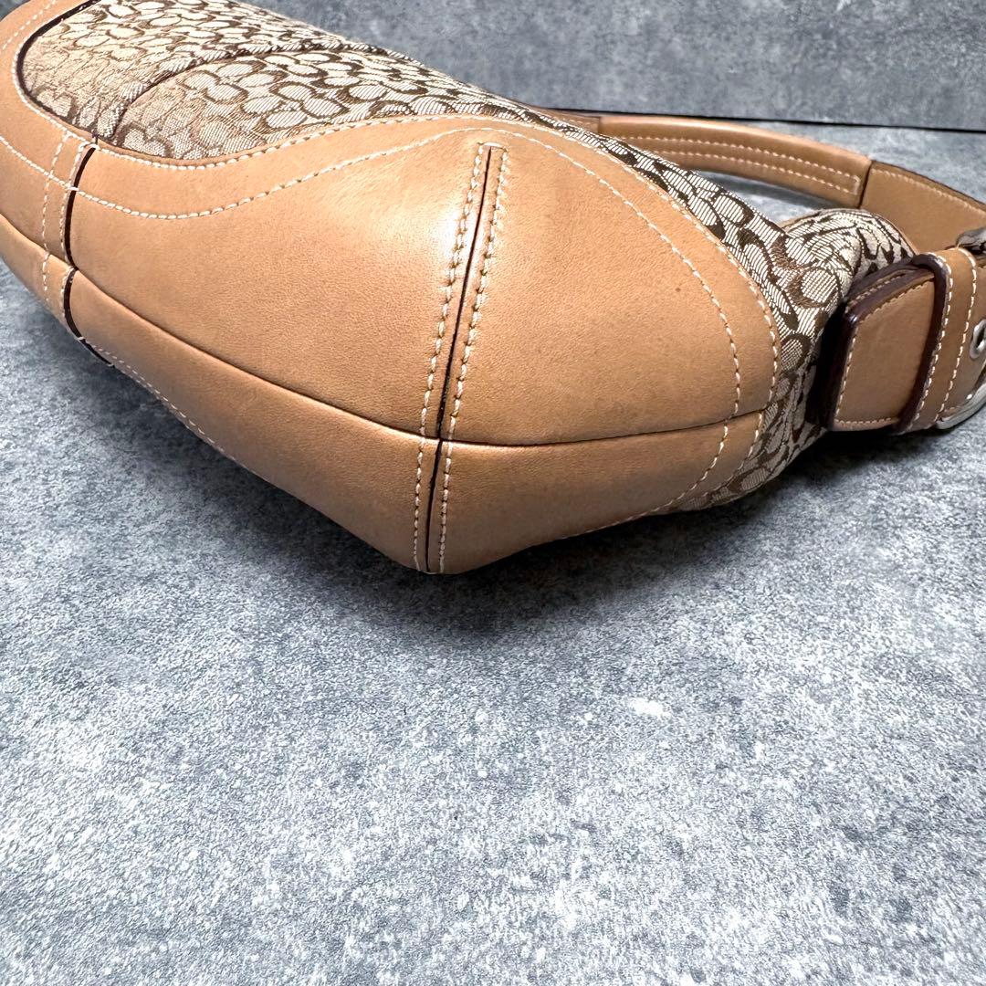 コーチ ショルダーバッグ ワンショルダー キャンバス ブラウン