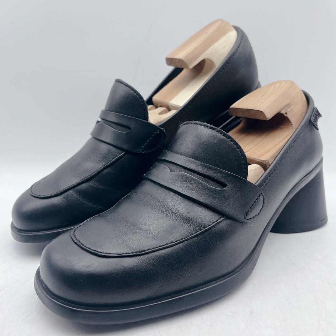 CAMPER カンペール KIARA キアラ ヒールローファー チャンキーヒール