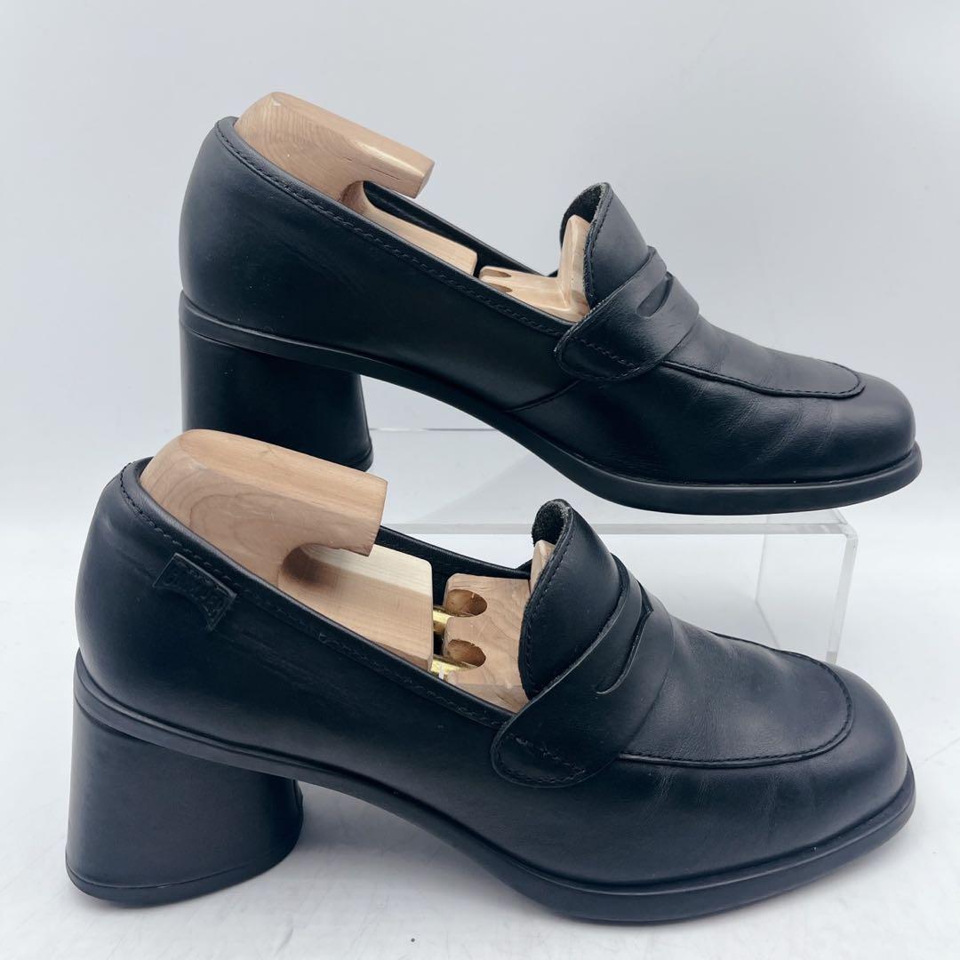 CAMPER カンペール KIARA キアラ ヒールローファー チャンキーヒール