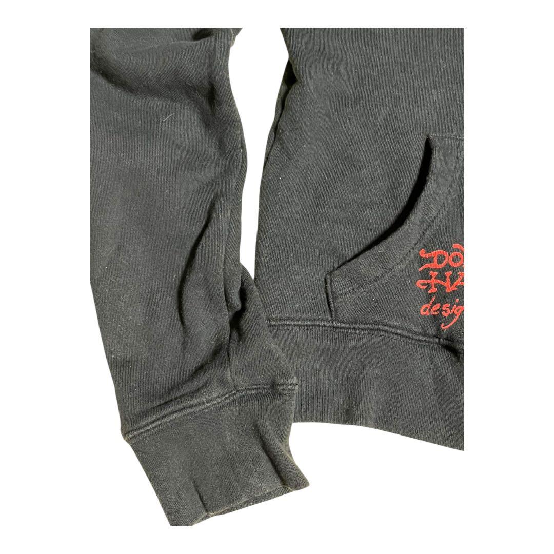Don Ed Hardy スカルプリント パーカー