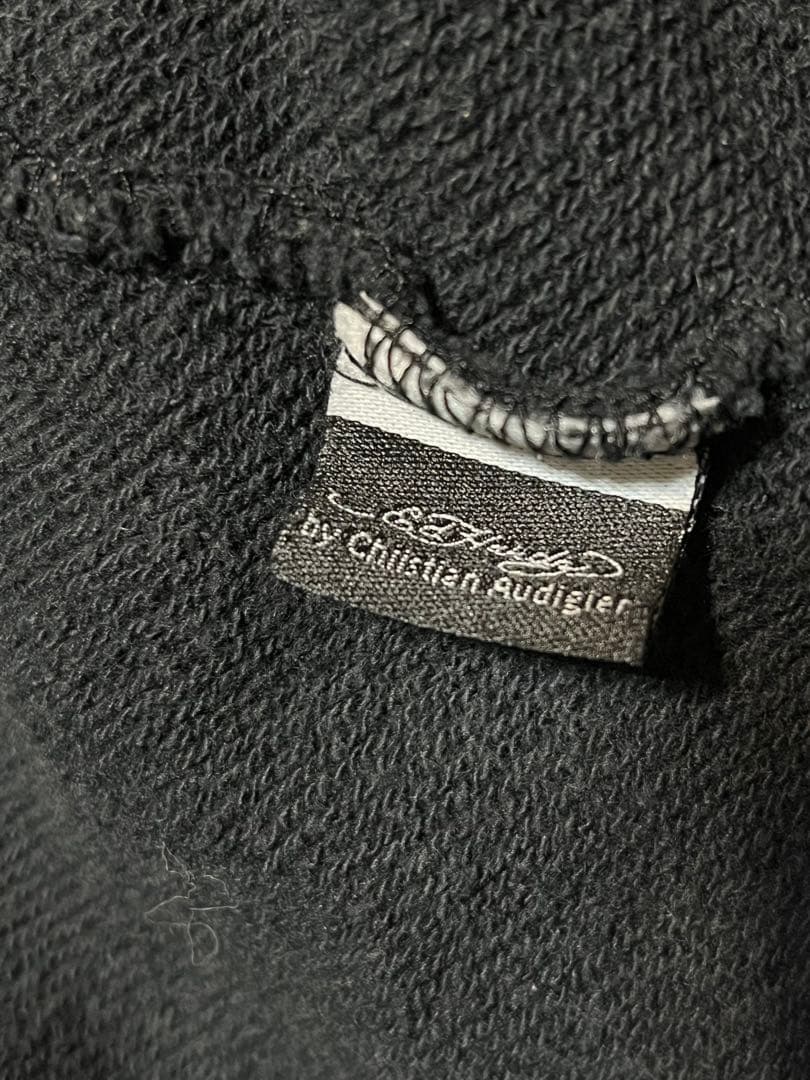 Don Ed Hardy スカルプリント パーカー