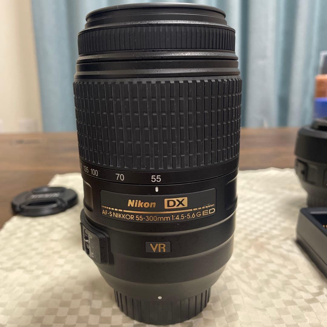 Nikon D5600 ダブルズームレンズキット+35mm1.8G セット