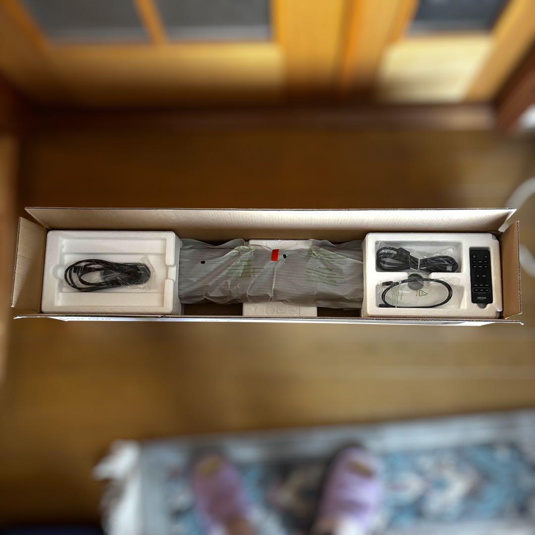 DENON デュアルサブウーハー内蔵サウンドバー DHT-C210