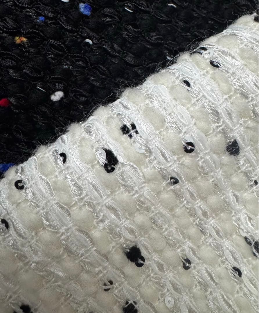 パンツ sheller Dot tweed zip short pants