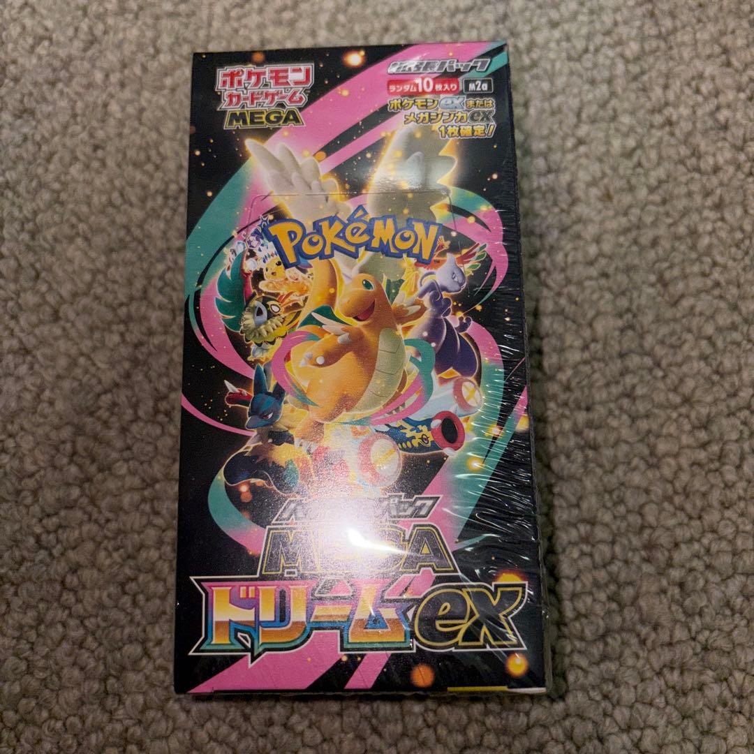 ポケモンカード　ポケカ　メガドリームex BOX シュリンク付き