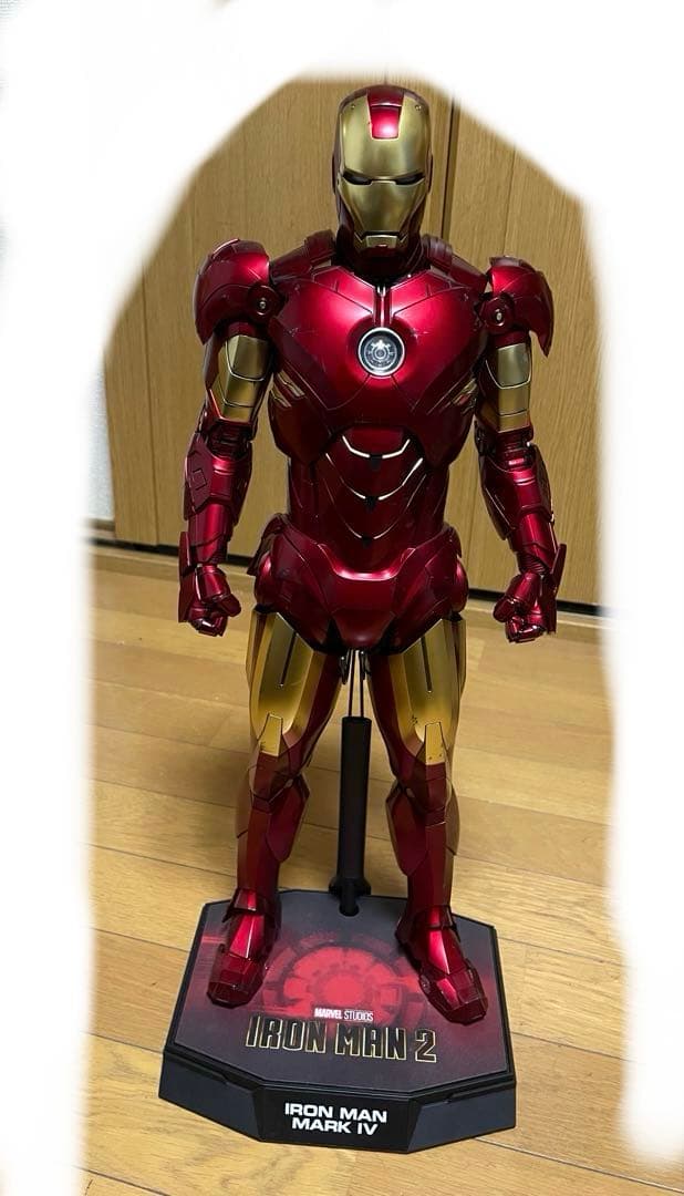 ホットトイズ　アイアンマン マーク4 フィギュア　1/4 Hottoys