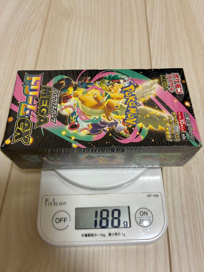 ポケモンカード MEGAドリームex box シュリンク付