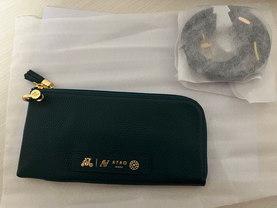 ATAO 長財布 ディールグリーン 1155-TLG