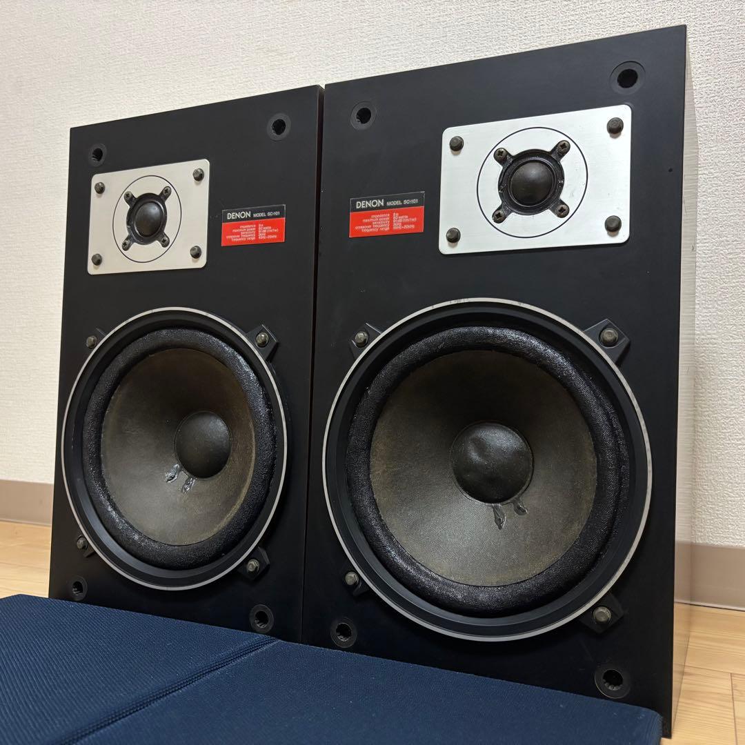 【名機】DENON SC-101 2ウェイ密閉方式