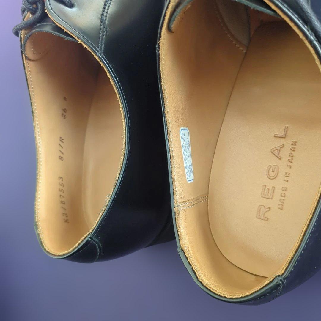 REGAL 革靴 黒 26cm 811R AL　箱付き