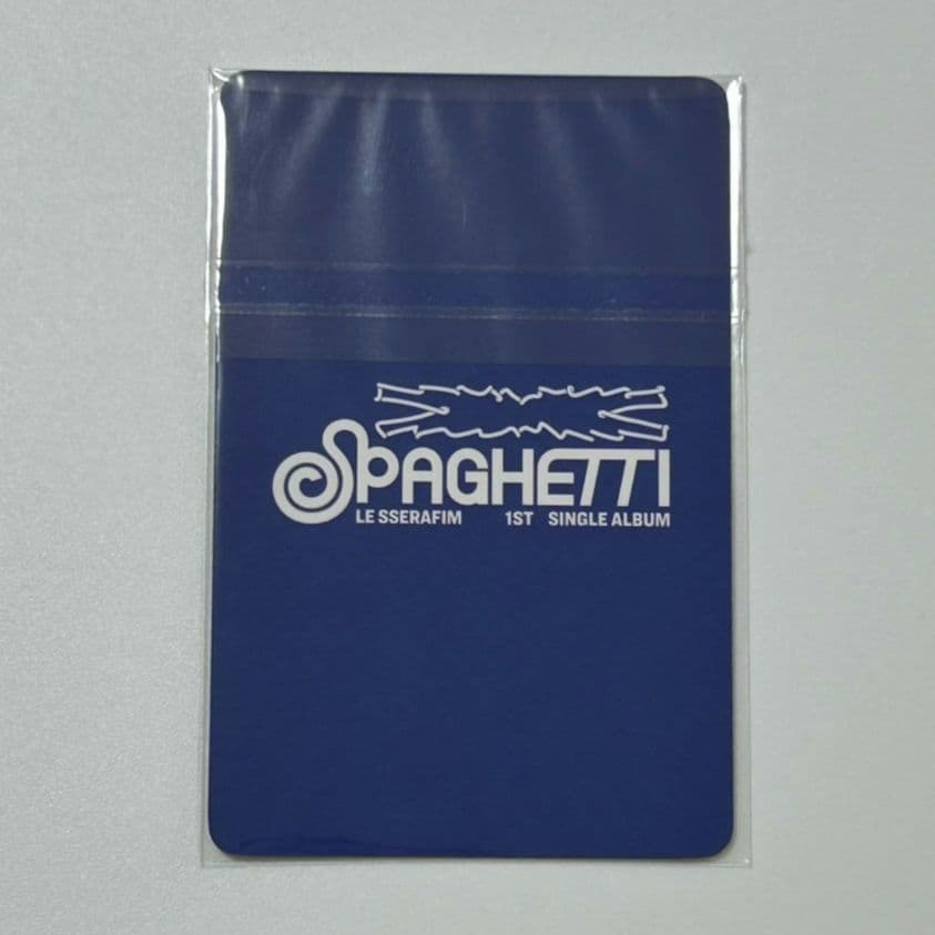 LE SSERAFIM SPAGHETTI 直筆サイン チェウォン