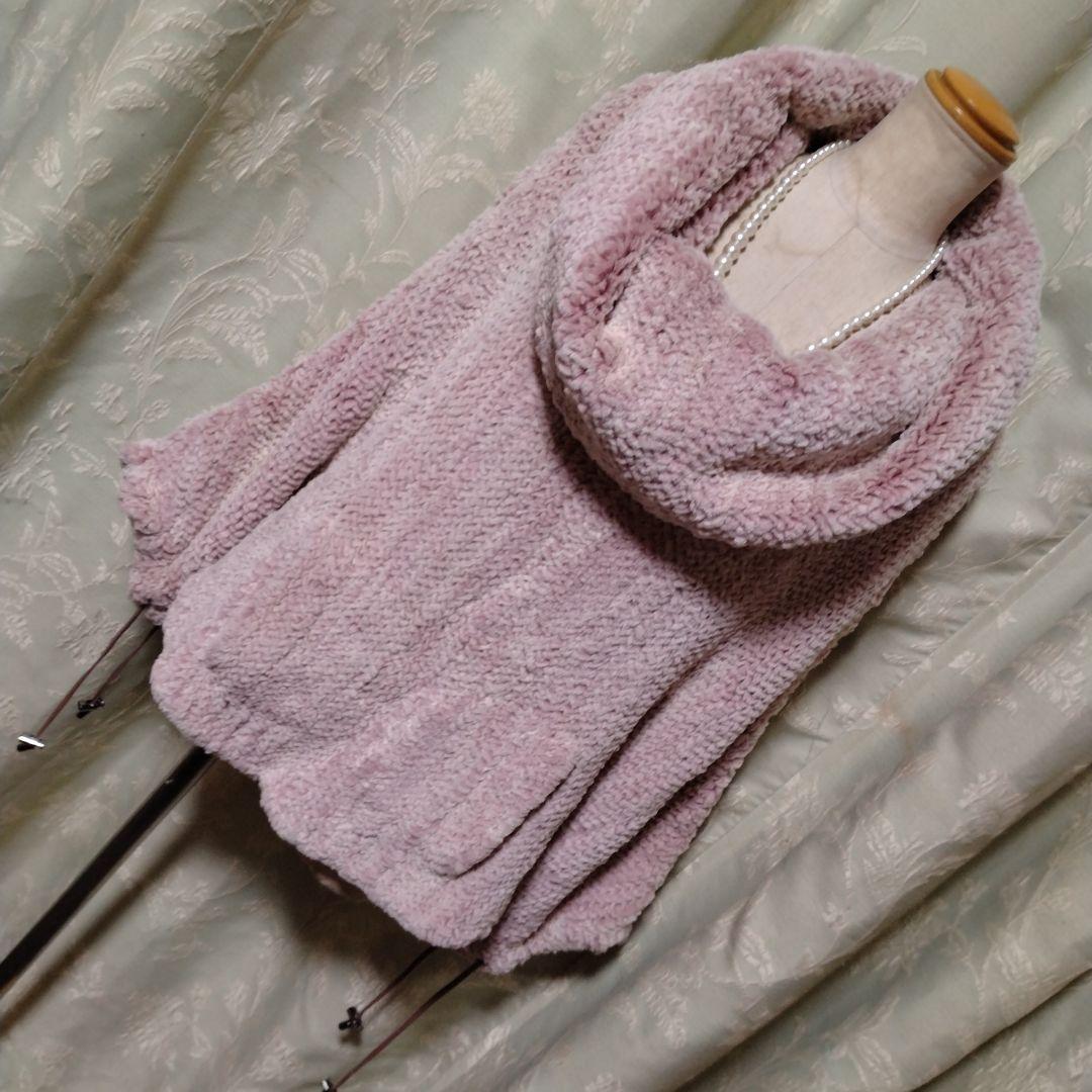 新品同様使用感無し✩イタリア製✩レッキス✩ピンク✩被り✩アウター✩前ポケット有り