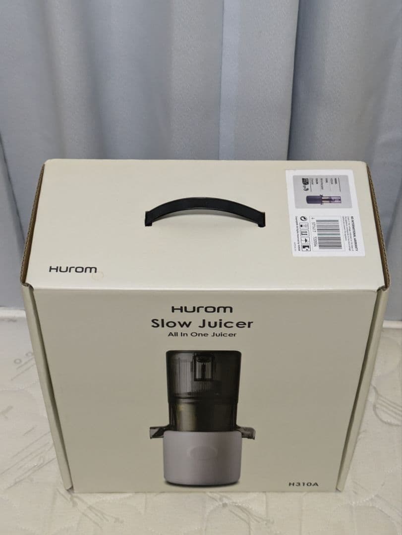 【新品未使用】 ヒューロム スロージューサー H310A ブラック
