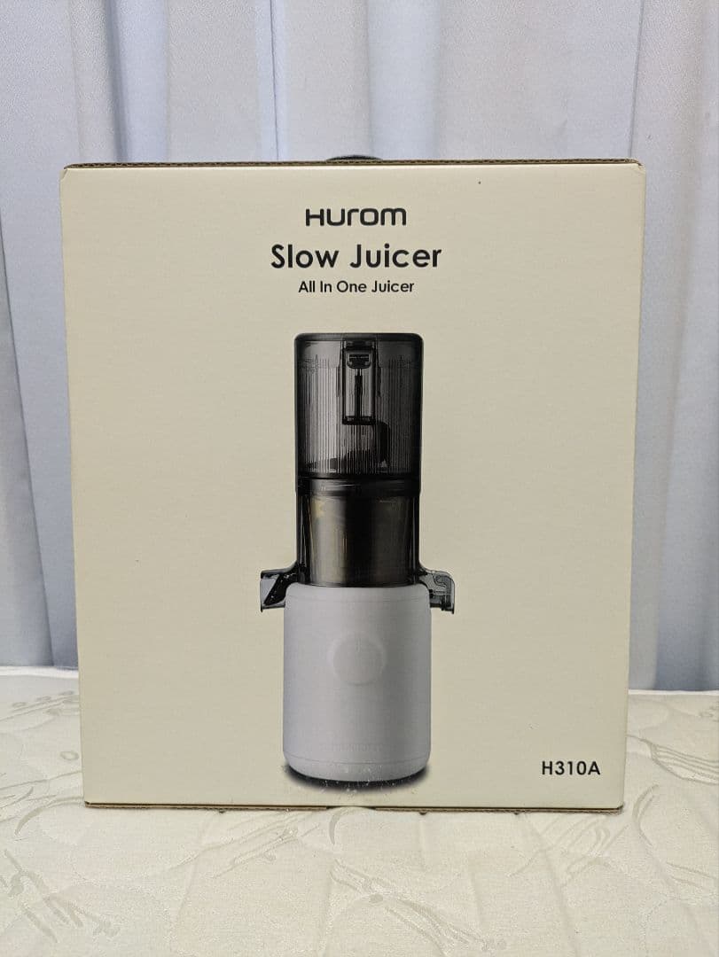 【新品未使用】 ヒューロム スロージューサー H310A ブラック