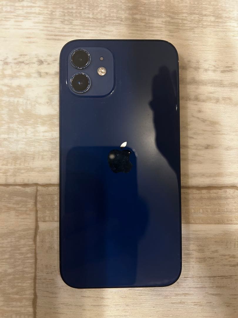 iPhone12 64GB ネイビー　バッテリー77% SIMフリー