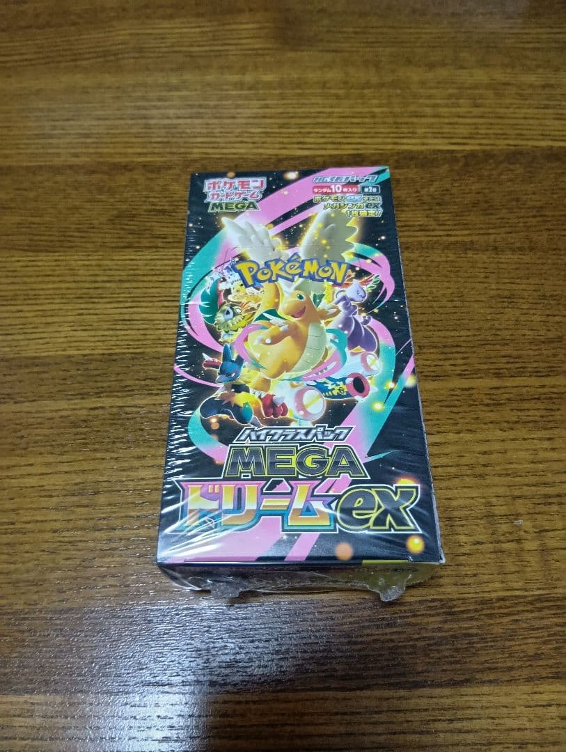 ポケモンカードゲームMEGAドリームex 未開封 1BOX シュリンク付