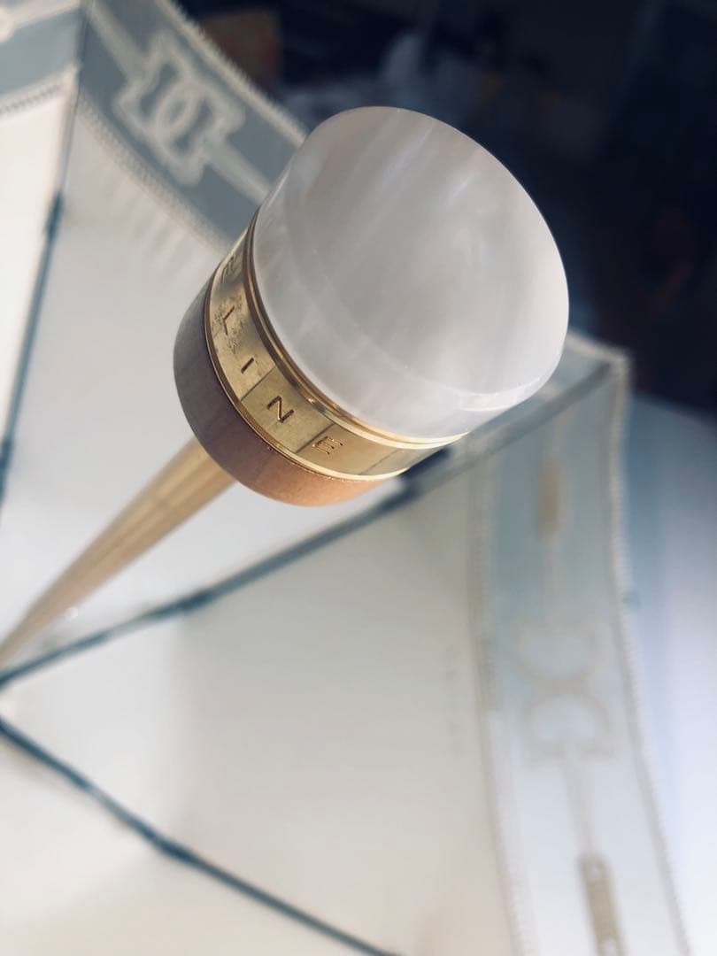 希少美品人気デザイン　CELINE日傘　 縁チュール感透かしマカダム柄