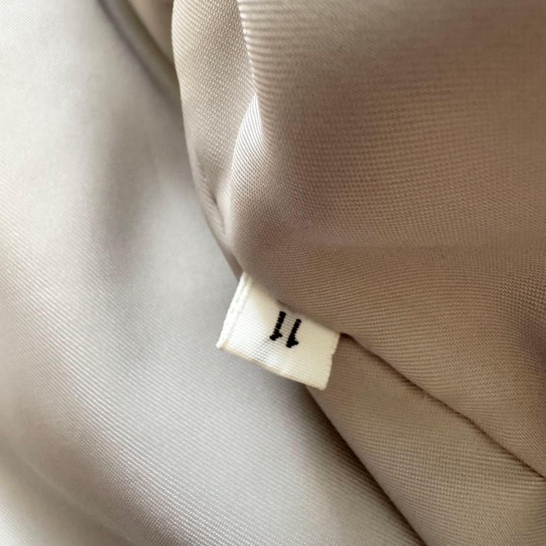 サガフォックス　銀サガ　フォックスファー100％　最高級毛皮　ホワイト系　11号