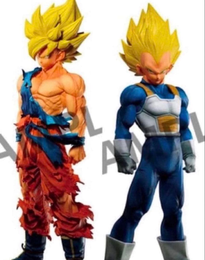 ドラゴンボール.ゲンキダマツリ新品SMSP孫悟空.ベジータ2体セット
