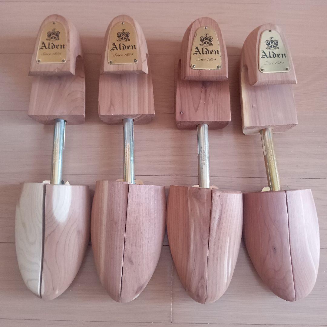 新着ALDEN純正シューツリー2組セットS