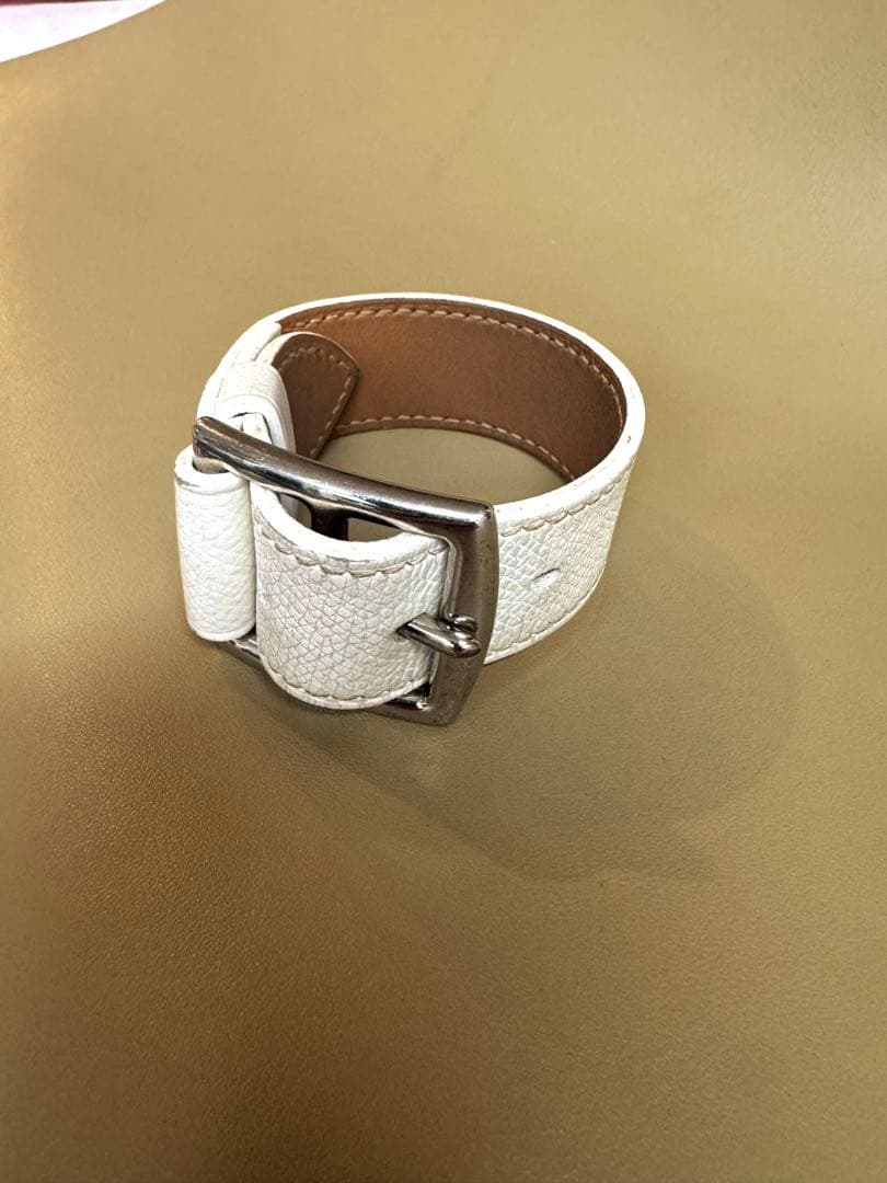 HERMES マルジェラ期　ホワイトブレスレット