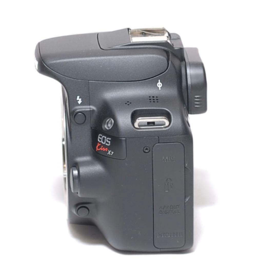 ✨新品級✨超望遠レンズデビューに✨CANON KISS X7✨極少シャッター数