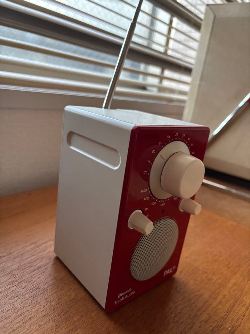 Tivoli Audio PAL BT 赤 ポータブルラジオ チボリオーディオ