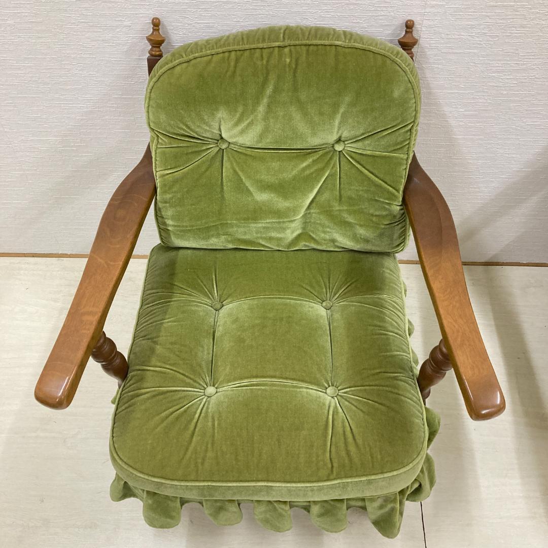 つる様用キツツキ　穂高　アームチェア　一人掛けソファ　シングル 2脚セット