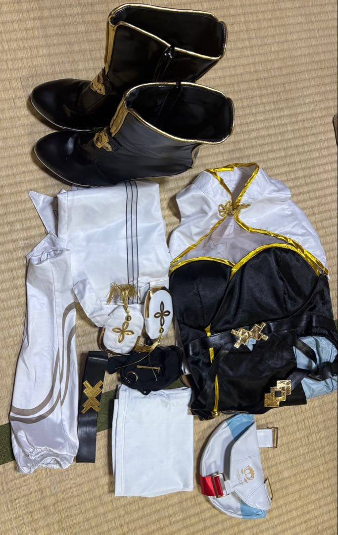 鳴潮 コスプレ 衣装 1式 ウィッグ・靴付き 白芷