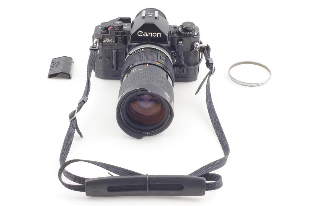 【整備済　美品】Canon A-1 SLR ブラック 35-70mm #1294