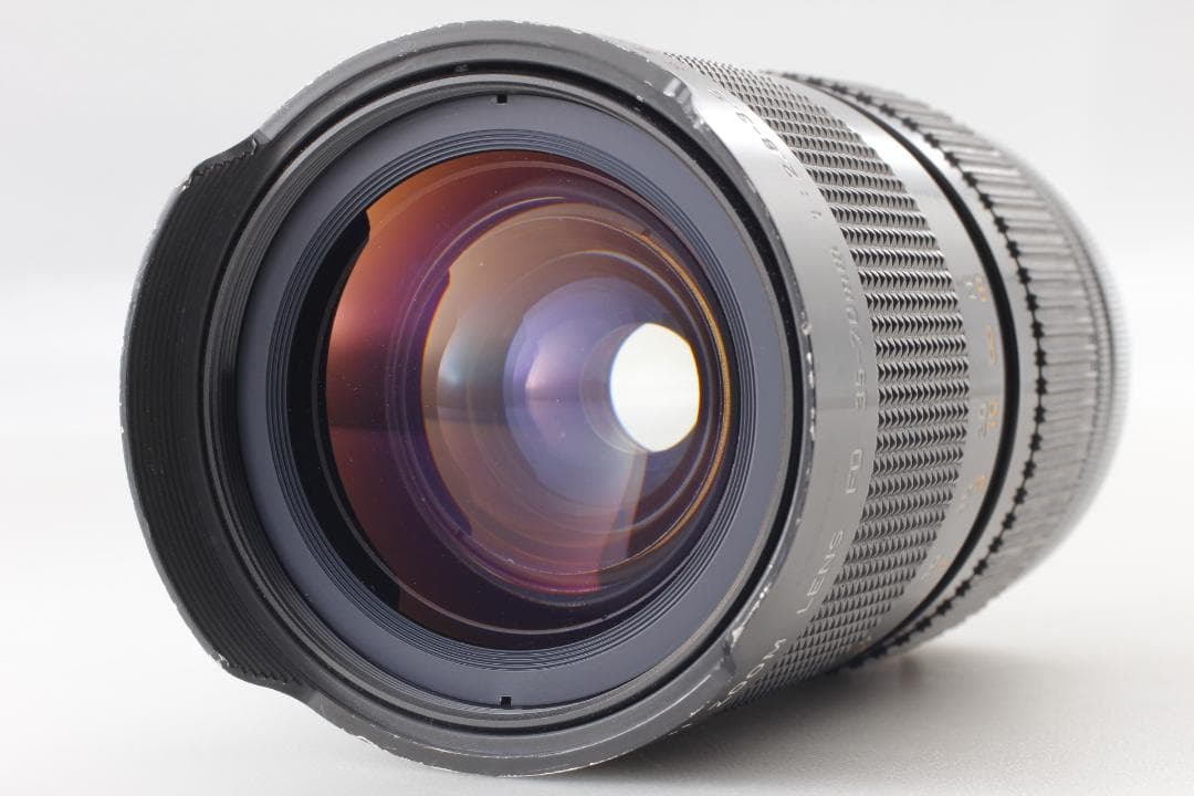 【整備済　美品】Canon A-1 SLR ブラック 35-70mm #1294