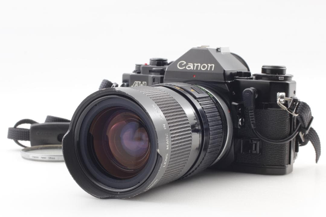 【整備済　美品】Canon A-1 SLR ブラック 35-70mm #1294