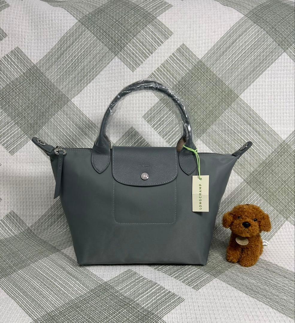 《LONGCHAMP》プリアージュ トップハンドバッグ　S/ダークグレー