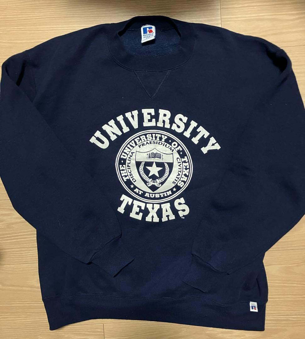 ラッセルアスレチック　スウェット　ビンテージ　アメリカ製　ネイビー XL