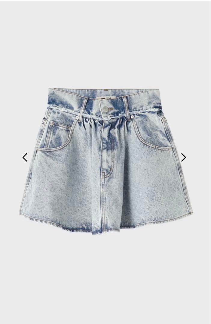 THETOE Olympia Denim Skirt デニムスカート　M