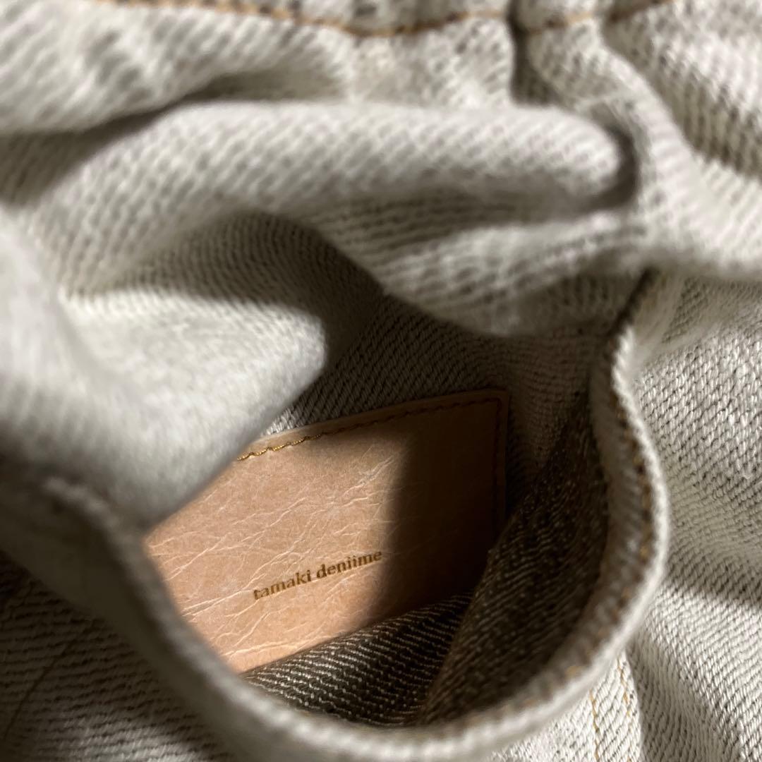 美品　tamaki niime タマキニイメ　zengo ゼンゴ　デニム　パンツ