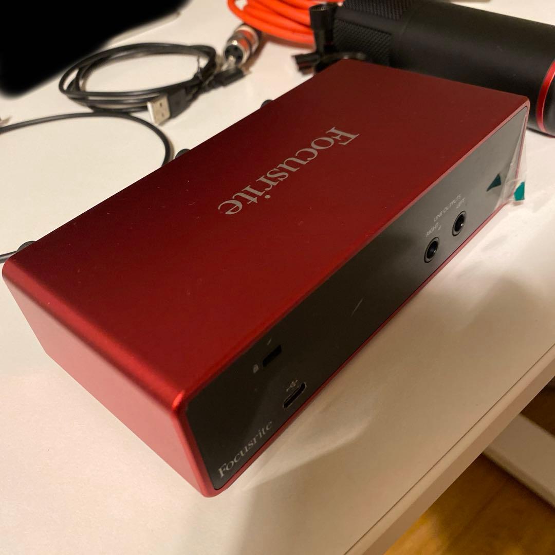 DTM・DAW FOCUSRITE Scarlett 2i2 Studio Pack gen3