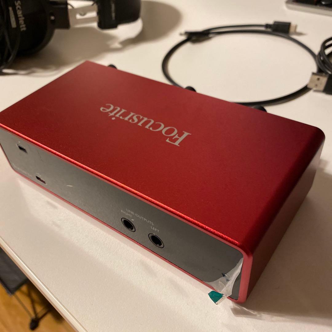 DTM・DAW FOCUSRITE Scarlett 2i2 Studio Pack gen3